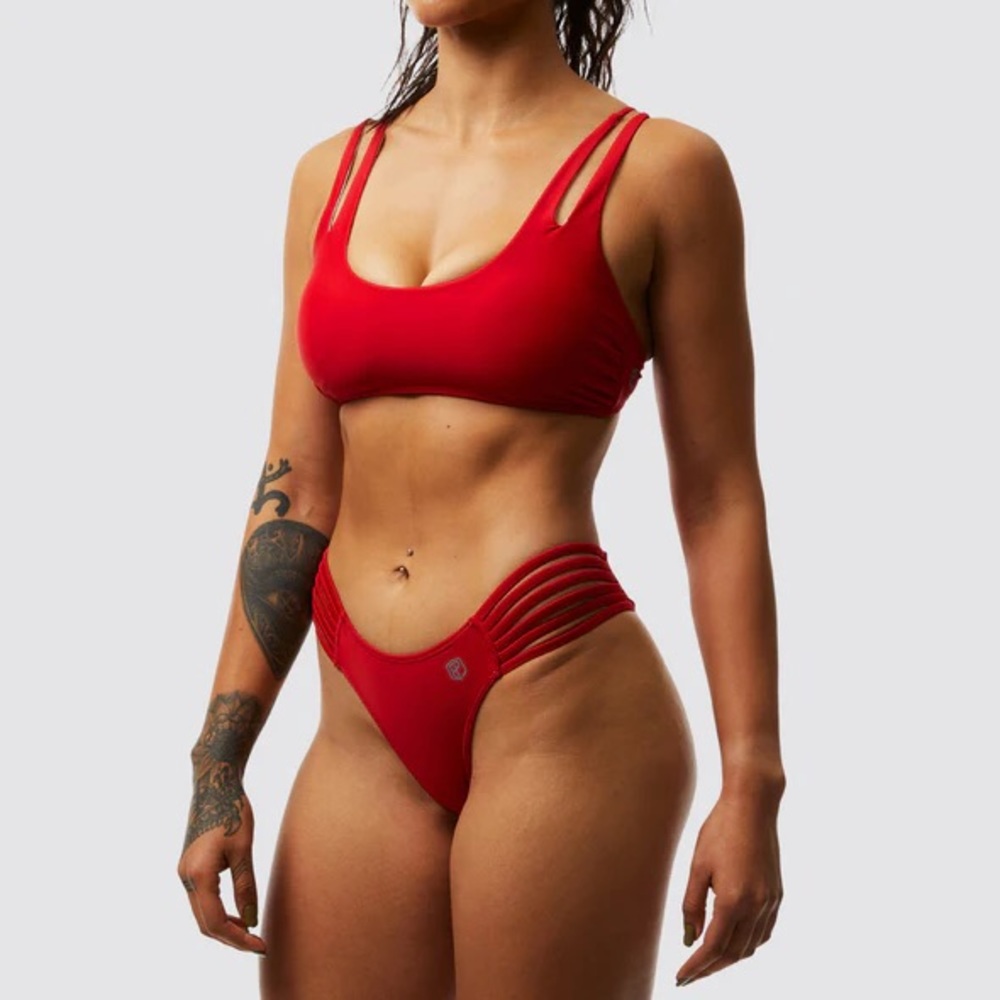 BORN PRIMITIVE 🌶 Red ❤️ Bikini top and bottom set